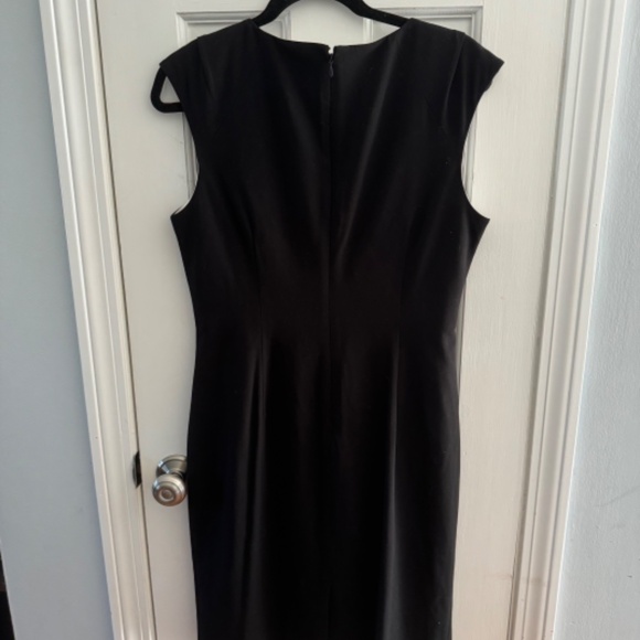 Calvin Klein Fitted Little Black Dress - Picture 2 of 4